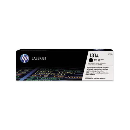 HP 131A CF210A Black Toner Cartridge  1,600 Page Yield HP CF210A      