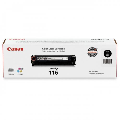 Canon 116 Black Toner Cartridge Yield,s 2,300 pages 1980B001AA Canon 1980B001AA        
