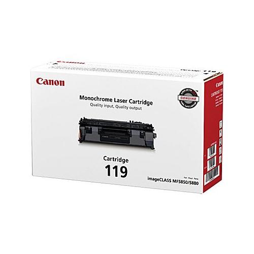 Canon 119 Black Stanerd Toner Cartridge Yields 2,100 pages 3479B001 Canon 3479B001    