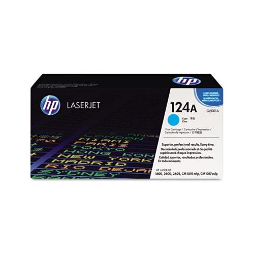HP 124A Q6002A  HP Smart Print Cartridge, Yellow HP Q6002A  