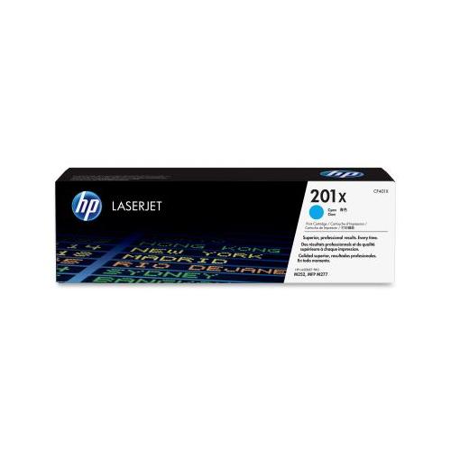 HP 201X CF401X High-Yield Cyan Toner Cartridge 2,300 Page Yield HP CF401X      