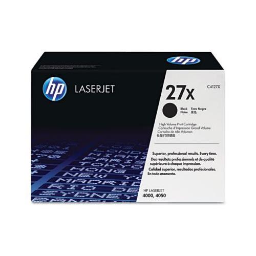 HP 27X C4127X Laser Jet Laser Cartridge, High Yield HP C4127X    