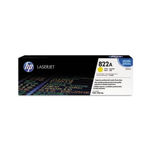 HP 822A C8552A color LaserJet 9500 smart print cartridge Yellow  HP C8552A   