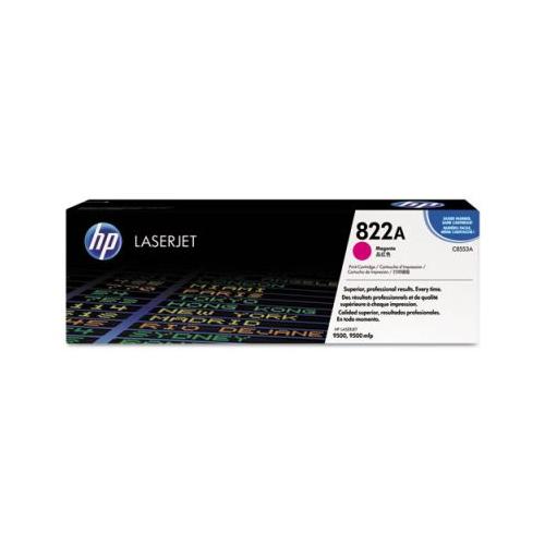 HP 822A C8553A color LaserJet 9500 smart print cartridge Magenta HP C8553A   