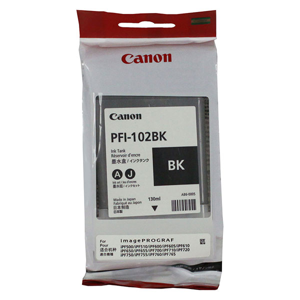 Canon Canon 0895B001AA (PFI-102BK) Black Ink Tank (130 ml) Canon 0895B001AA