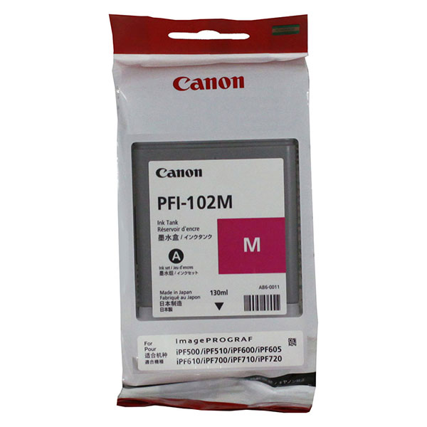Canon Canon 0897B001AA (PFI-102M) Magenta Ink Tank (130 ml) Canon 0897B001AA