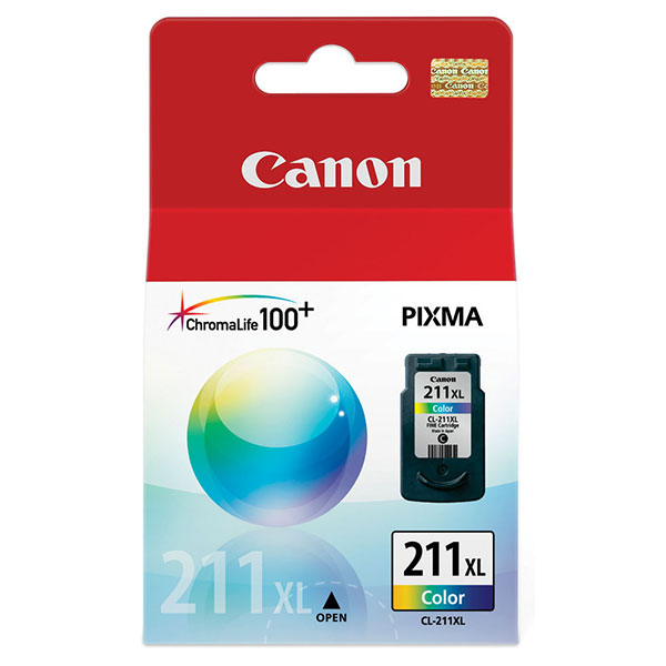 Canon Canon 2975B001 (CL-211XL) Extra Large Capacity Color Ink Cartridge Canon 2975B001