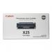 Canon X25 Black Laser Toner Cartridge 2,500 pages Yield  (8489A001AA)
