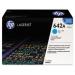 HP 642A Color LaserJet CB401A Cyan Print Cartridge with HP Colorsphere Toner